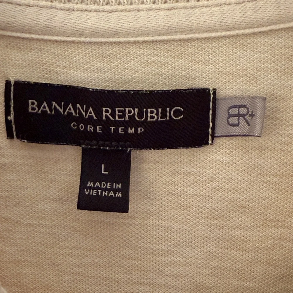 Banana Republic Men’s Pique Polo Shirt Wheat Color